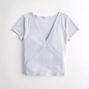 SOLD Hollister Wrap Baby Tee